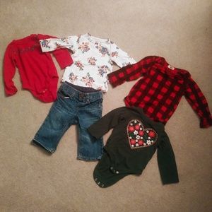 Baby girl clothes 3-9 months